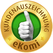 eKomi Siegel Kundenauszeichnung