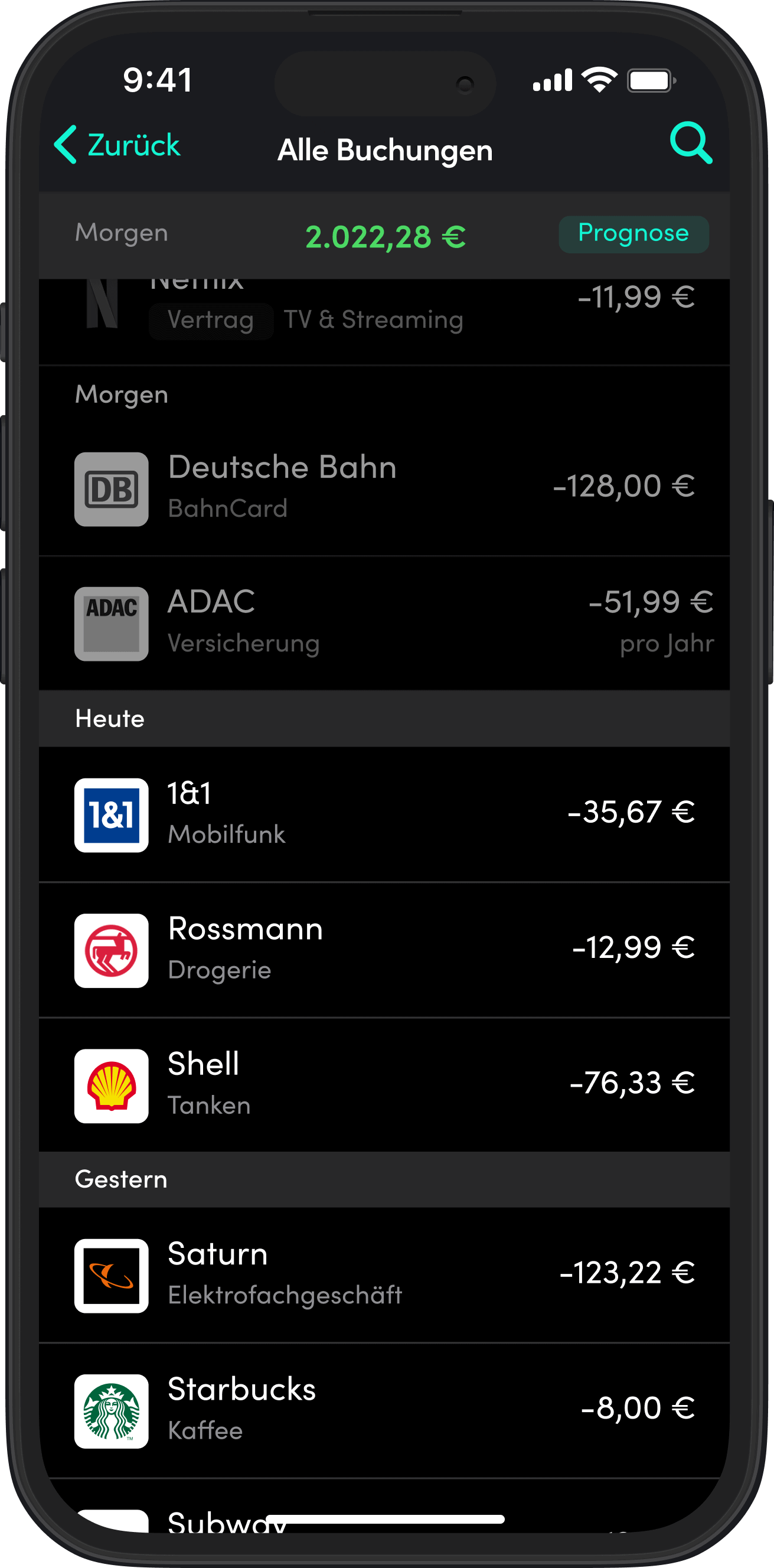 Finanzguru App