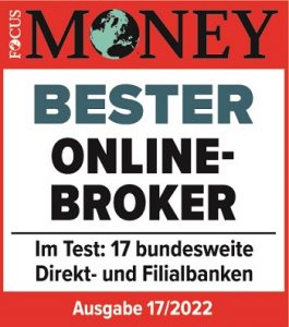 Auszeichnung Bester Online-Broker 2022
