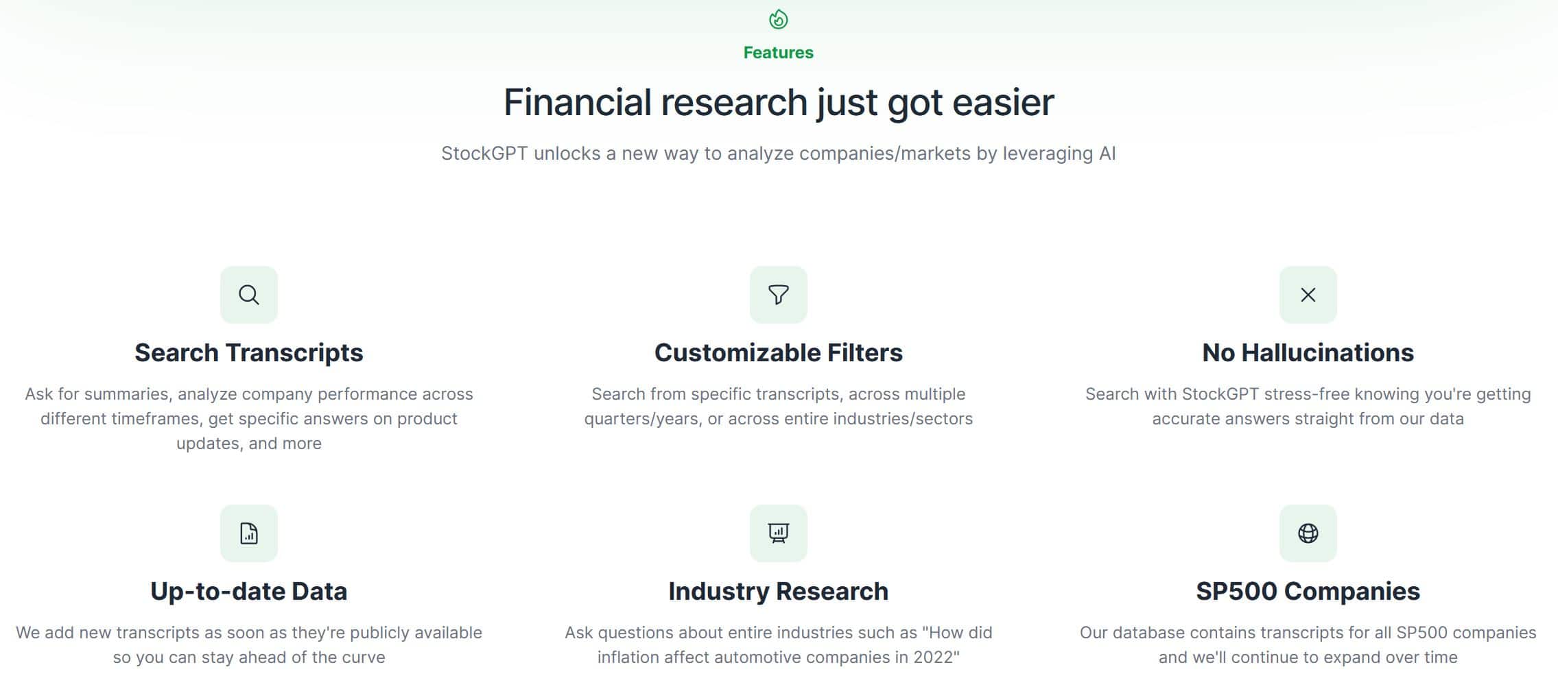 stockgpt KI Finanzassistent funktionen