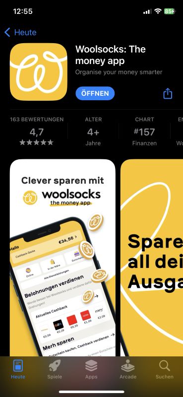 woolsocks app erfahrungen appstore bewertung